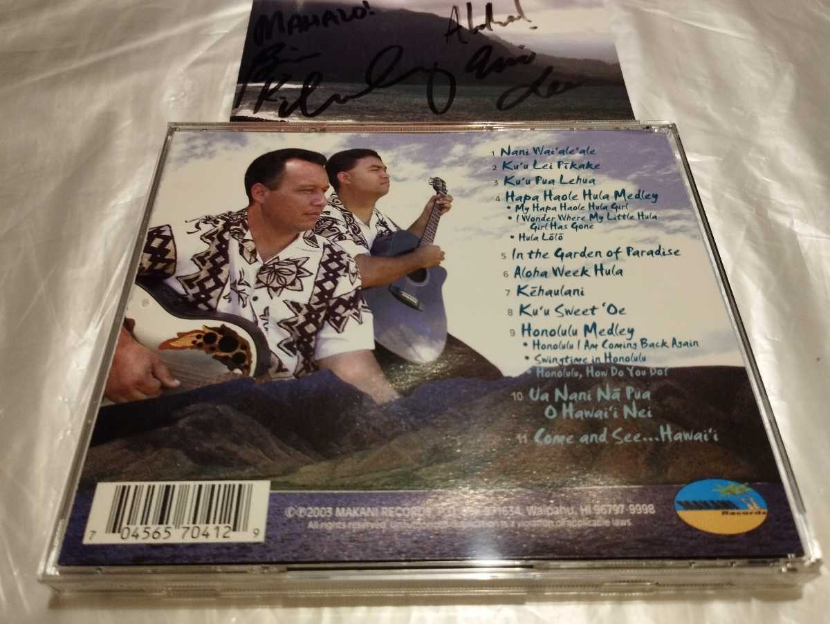 Na Kama ナ・カマ Come and See...Hawai'i 輸入盤CD Eric Lee Brian Mersberg カム・アンド・シー John Koko Makaha Sons スラックギター_画像5