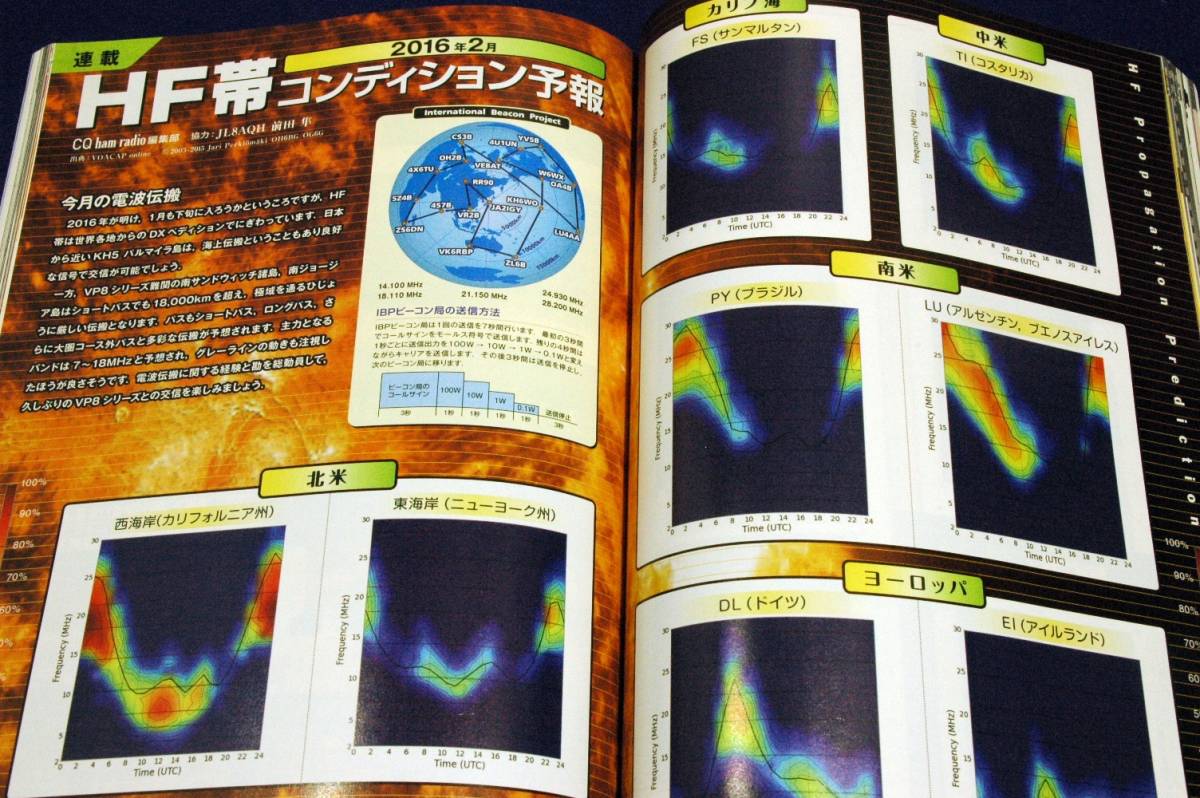 2016.2CQ Ham Radio+ appendix attaching - amateur radio Trend vocabulary 50# molding s communication . comfort . already /TX3X / Kanto 5 university seat ../ electron construction . convenient tool 9.