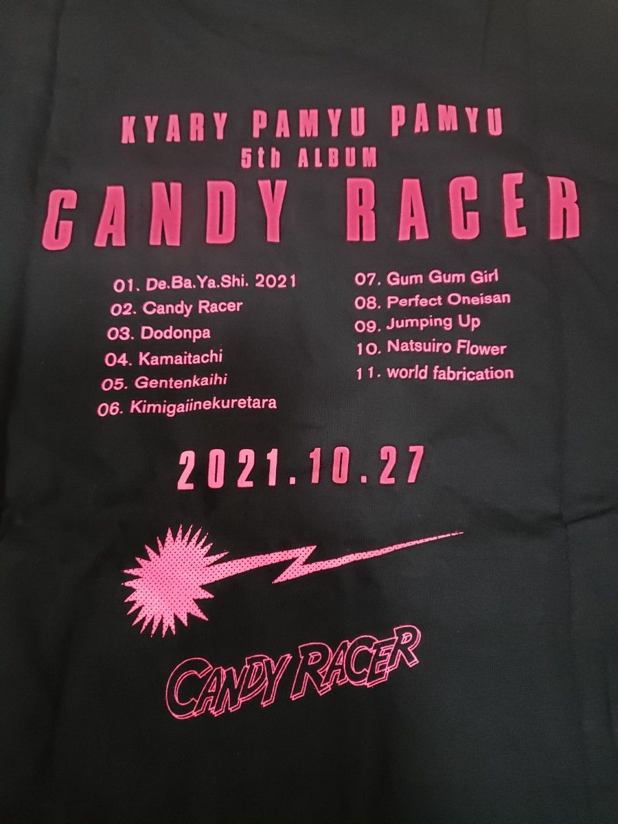 CANDY　RACER    Tシャツ　フリーサイズ