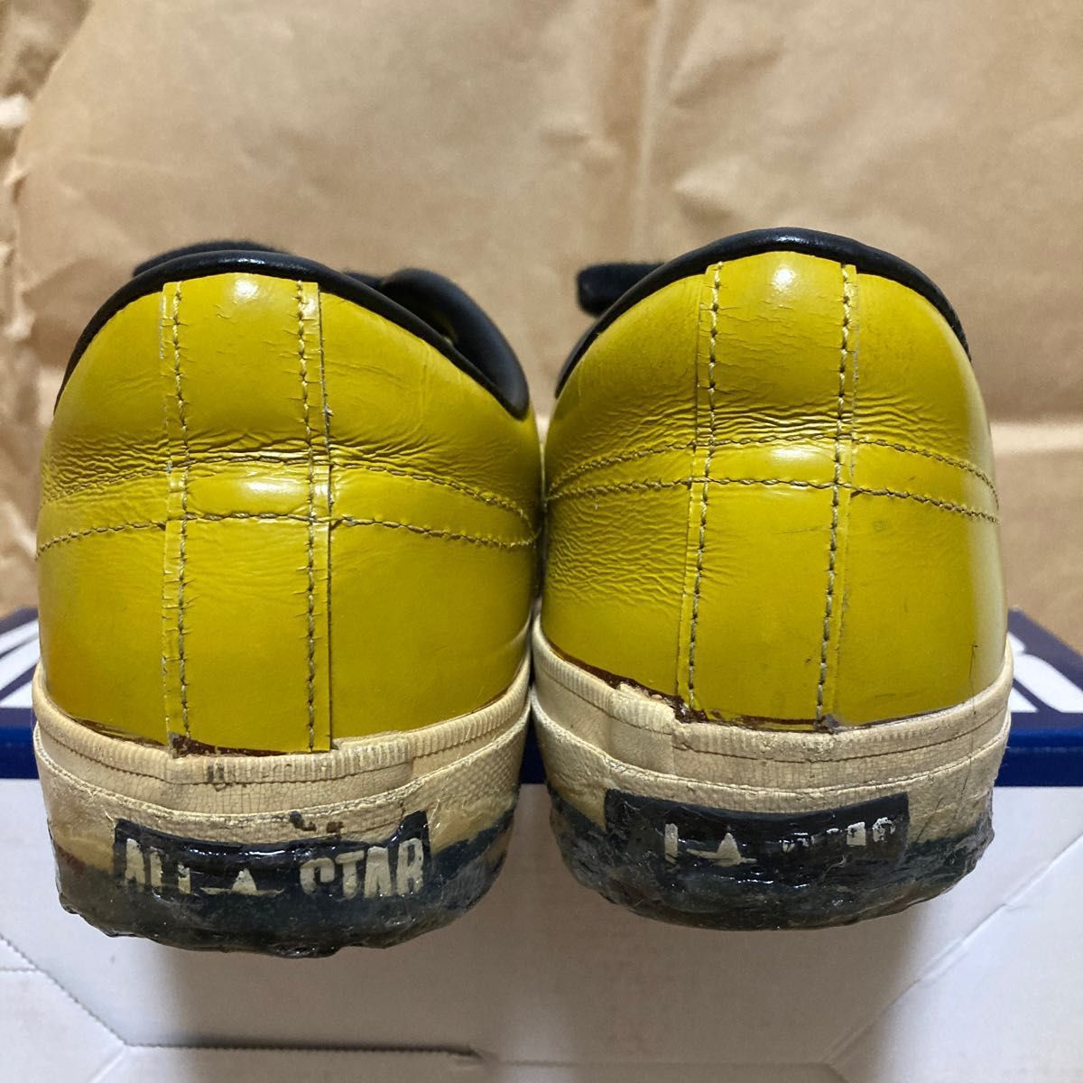 90年代 CONVERSE ONE STAR コンバース ワンスター マスタード 90年代 CONVERSE ONE STAR コンバース ワンスター マスタード