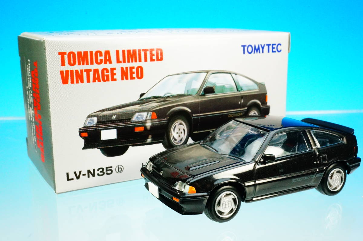 TOMYTEC TOMICA LIMITED VINTAGE NEO LV-N35b Honda BALLADE SPORTS CR-X Si S=1/64_画像1