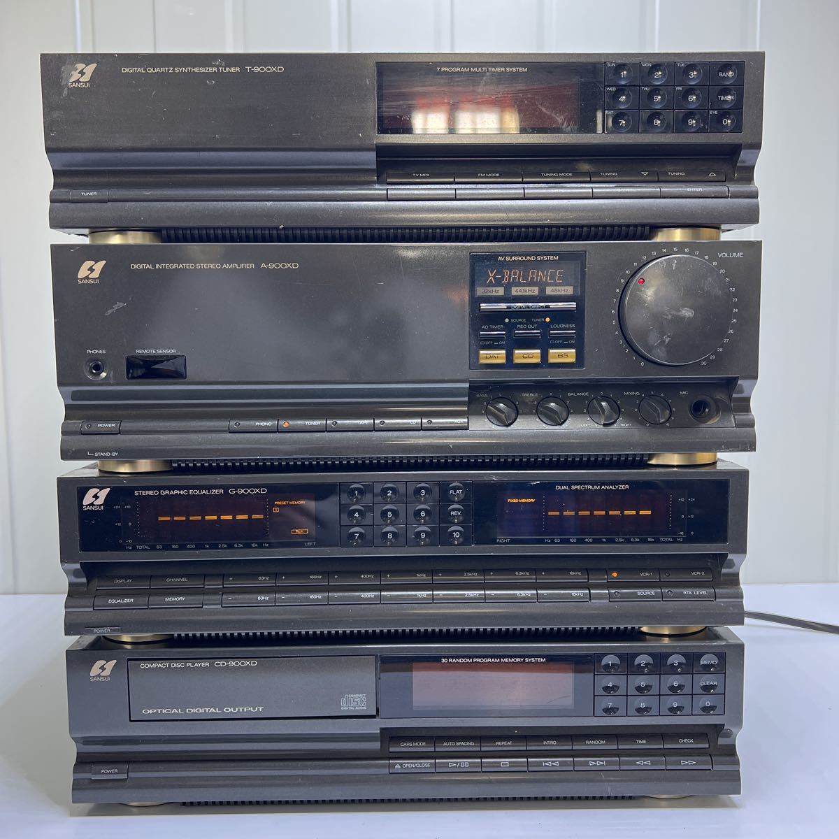 รายละเอียดสินค้าของSANSUI サンスイ /A-900XD/CD-900XD/T-900XD รายละเอียดสินค้าของSANSUI サンスイ /A-900XD/CD-900XD/T-900XD