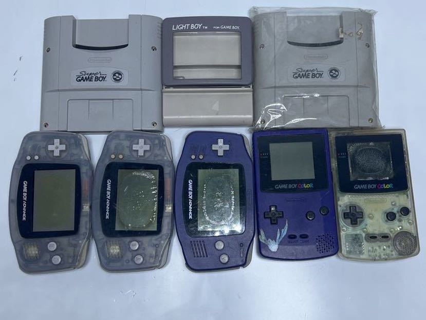 優れた品質 ADVANCE GAMEBOY Nintendo ジャンク 任天堂 現品 合計8点 VLB-02 DHVC-027*2 CGB-001*2 AGB-001*3 ゲームボーイアドバンス ニンテンドー 本体 優れた品質 ADVANCE GAMEBOY Nintendo ジャンク 任天堂 現品 合計8点 VLB-02 DHVC-027*2 CGB-001*2 AGB-001*3 ゲームボーイアドバンス ニンテンドー 本体