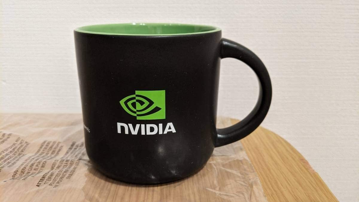 【新品・非売品】NVIDIA GTC2020 October 物販 公式 マグカップ CUDA AI ディープラーニング エヌビディア GPU RTX3070 RTX3080 RTX3090
