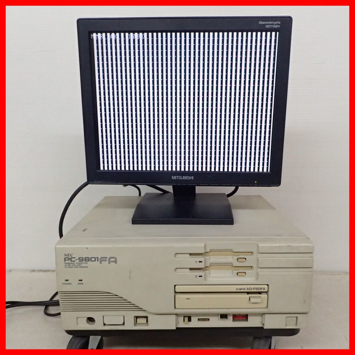 Yahoo!オークション - NEC PC-9801FA/U5 本体のみ レトロPC PC98 Yahoo!オークション - NEC PC-9801FA/U5 本体のみ レトロPC PC98
