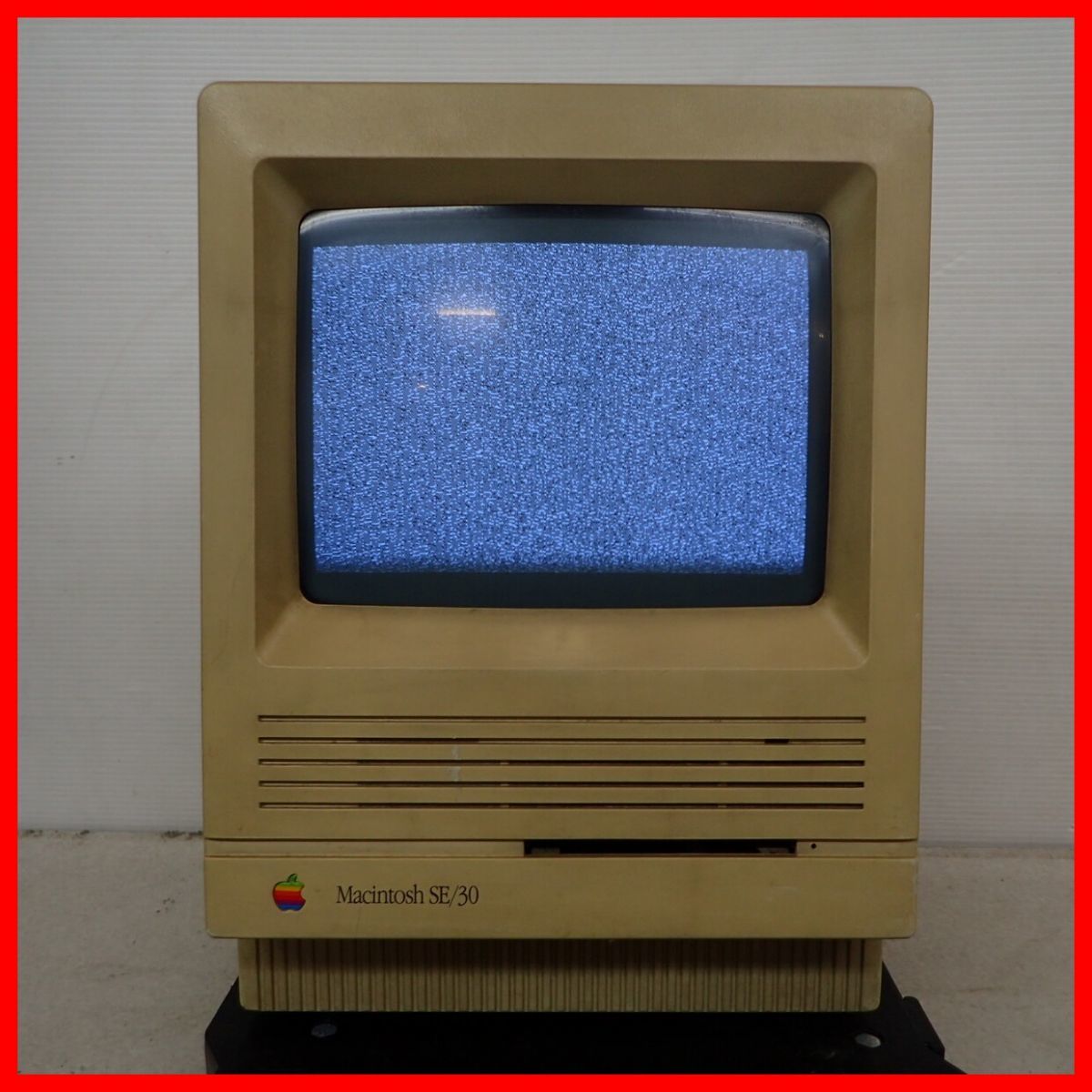 Macintosh SE/30 起動品 MOドライブ付【ジャンク