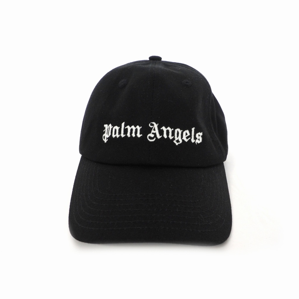 パームエンジェルス PALM ANGELS 23SS ロゴ 6パネル キャップ 帽子 黒 ブラック PMLB003C99FAB0011001 国内正規 メンズ レディース_画像2