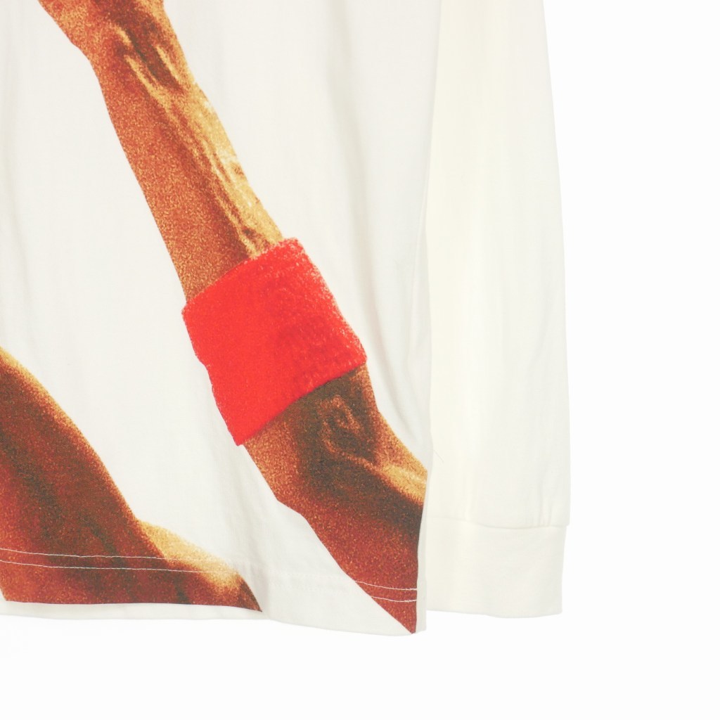 ジョーダン JORDAN × ユニオン UNION プリント Tシャツ カットソー 長袖 S ホワイト 白 CV1298-100 メンズ_画像3