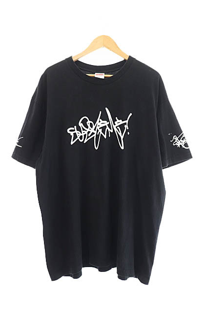 シュプリーム SUPREME 20SS Rammellzee Tag Tee ラメルジー タグ プリント 半袖 Tシャツ XL 黒 ブラック ブランド古着ベクトル ☆AA★ 2309_画像1