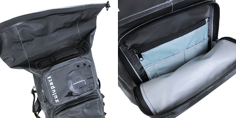 ズールーパック ZULUPACK リュック バックパック Nomad 60L 防水 大容量 アウトドア 黒 ブラック 鞄 ■SM1 メンズ_画像6