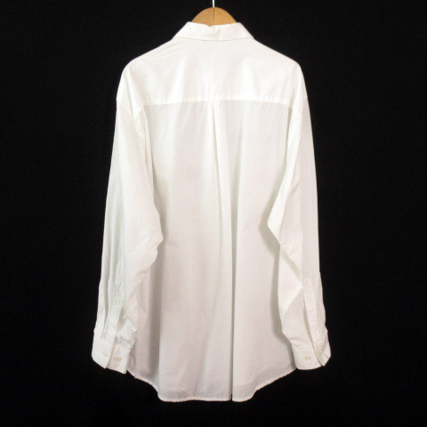 VALERIO VALERI イタリア製 ヴィンテージ シャツ ワッペン 刺繍 白 ホワイト メンズ_画像2
