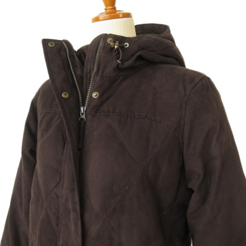 L e ruby nL.L.BEAN 285565 DOWNTEX coat jacket down XS tea Brown lady's 