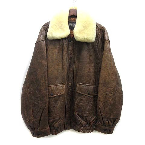 Scully Vintage Lamb Brown Bomber Jacket - Hensley's Big and Tall