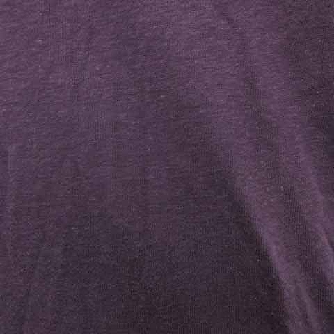 フォーティーファイブアールピーエム 45R 45rpm Tシャツ 半袖 クルーネック ロゴプリント コットン 紫 パープル 2 ■GY06 レディース_画像6
