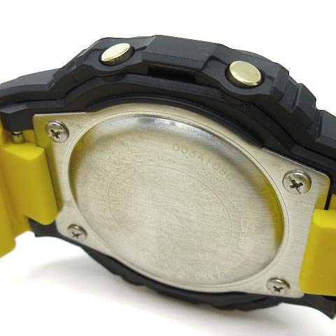 最新作の CASIO カシオジーショック G-SHOCK 新品同様 黒 黄 GMD