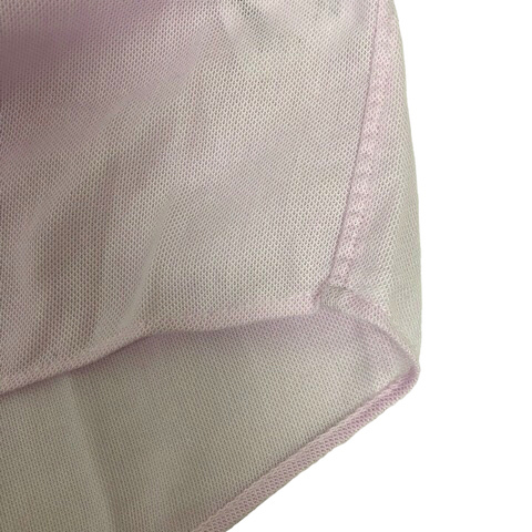 シップス SHIPS シャツ Yシャツ コットン ワイドカラー 無地 半袖 M ピンク メンズ_画像4