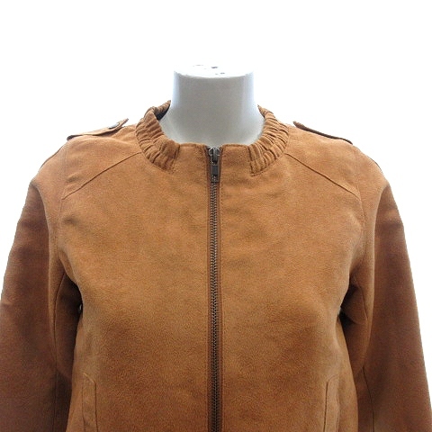  Urban Research URBAN RESEARCH jacket blouson no color fake suede total lining F Camel tea Brown /AU lady's 