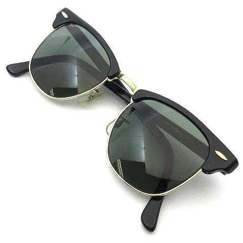 レイバン RAY BAN ボシュロム B&L BAUSCH&LOMB クラブマスター サングラス W0365 G-15 グリーン USA ヴィンテージ 90s ☆AA★_画像1