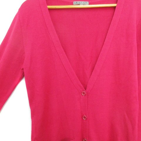  черный bai Moussy BLACK by moussy вязаный кардиган длинный длина одноцветный шерсть .F розовый /FF34 женский 