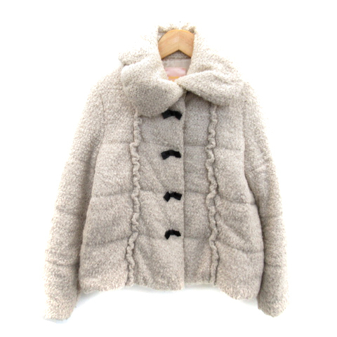  Minimum MINIMUM cotton inside jacket middle height round color ribbon 2 pink beige /SY43 lady's 