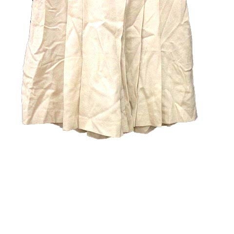  SunaUna Sunauna pants culotte wool 38 ivory white white /YK lady's 
