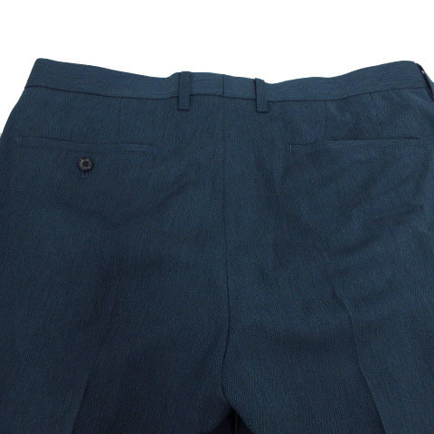  M ke- Michel Klein Homme MK MICHEL KLEIN HOMME pants slacks stretch blue group blue series 51 large size men's 