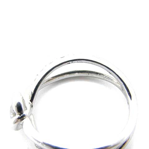  four ever Mark FOREVERMARK ring ring diamond DIAMOND 0.22ct 6 number silver color /MF lady's 