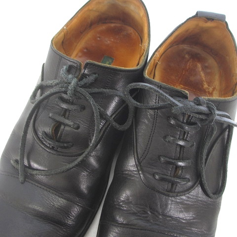 ポールハーデン Paul Harnden Shoemakers ビジネスシューズ レザーシューズ 革靴 プレーントゥ 本革 ブラック 9 29.0cm位 靴 シューズ メン_画像4