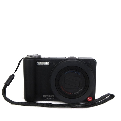 ペンタックス PENTAX コンパクトデジタルカメラ デジカメ optio rz10 黒 ブラック 簡易動作確認済み その他