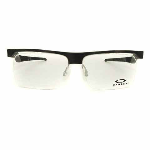 春先取りの オークリー 未使用品 OAKLEY メンズ 56□13 ブラック 黒