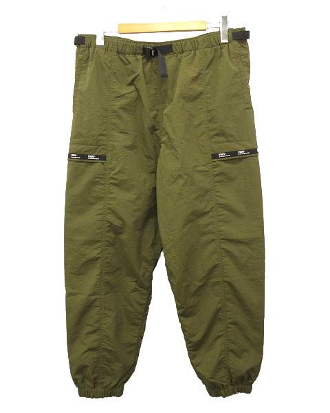 ダブルタップス WTAPS 22AW TRACKS TROUSERS ナイロン トラックパンツ 222BRDT-PTM03 オリーブドラブ XL ?AA★ メンズ_画像1