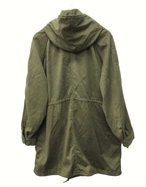  Vintage VINTAGE 80\'s France army M-64 field Parker Mod's Coat French Army olive 86C men's 