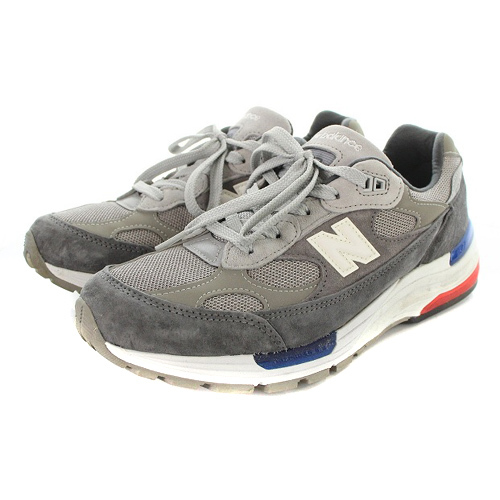 ニューバランス NEW BALANCE M992AG スニーカー ロゴ 26.5cm グレー /SR17 ■AD メンズ_画像2