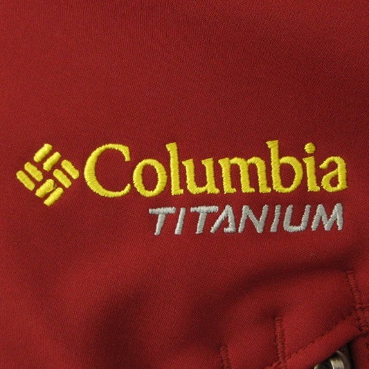 コロンビア Columbia Toweto Softshell Jacket ツイート ソフトシェル ジャケット PM2574 赤 レッド M アウター ■GY12 メンズ_画像6