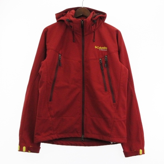 コロンビア Columbia Toweto Softshell Jacket ツイート ソフトシェル ジャケット PM2574 赤 レッド M アウター ■GY12 メンズ