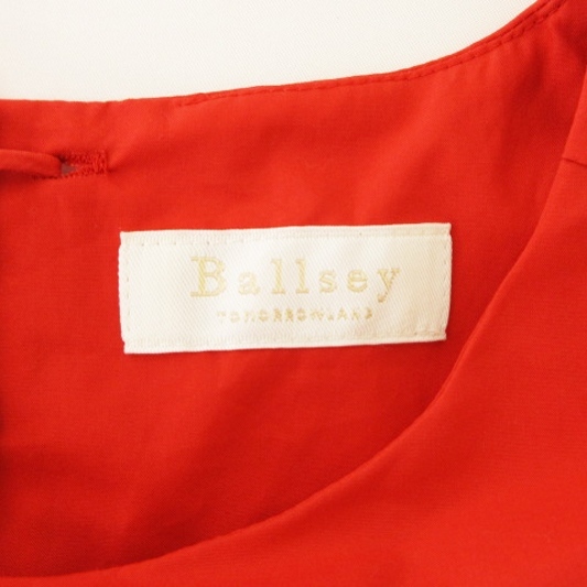 新着商品 ボールジー BALLSEY レ 34 レッド 赤 プルオーバー 半袖