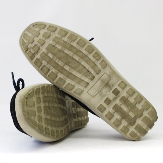 ステファノロッシ UOMO デッキ シューズ スエード 紺 ネイビー EUR40 25.0-25.5cm 靴 ■ECS メンズ_画像6