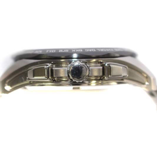 セイコー SEIKO 腕時計 8X82-0AA0 アストロン 2014年限定モデル 7000本限定 GPSソーラー シルバー色 黒 ブラック /YO24 メンズ_画像7