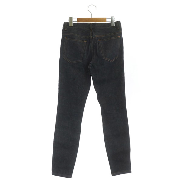 アーペーセー A.P.C. デニム パンツ JEAN MOULANT ジーンズ スリム ストレッチ 25 紺 インディゴ /MY ■GY07 レディース_画像2