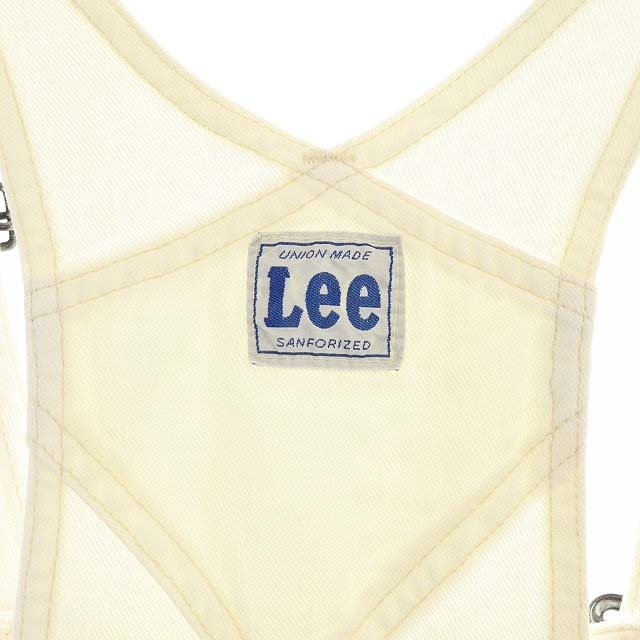  Lee LEE HERITAGE LITE TAPERED OVERALL комбинезон комбинезон широкий распорка Logo кнопка M слоновая кость /CX #OS женский 