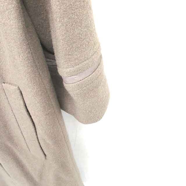  Stunning Lure STUNNING LURE no color coat long outer double button wool total lining 38 khaki /TT30 lady's 