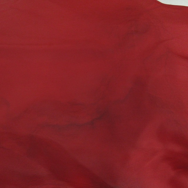 バーバリーブルーレーベル BURBERRY BLUE LABEL ギャザースカート ウール ノバチェック ロゴ刺繍 赤 レッド 緑 グリーン 黒 ブラック 38 S_画像8