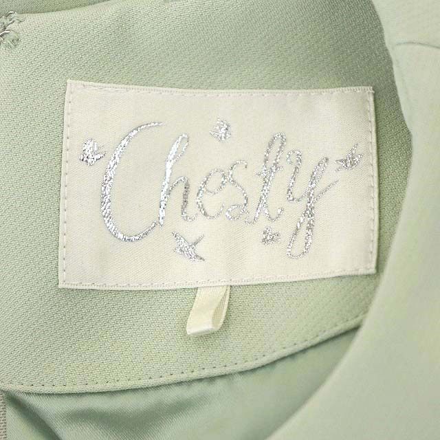  Chesty Chesty 21SS pearl attaching One-piece long no sleeve 1 mint green /HK #OS lady's 