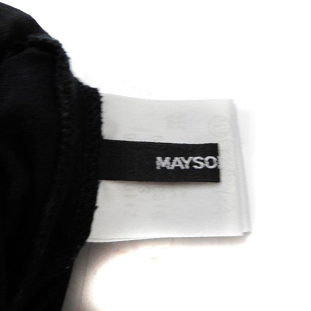  Mayson Grey MAYSON GREY tuck конические брюки одноцветный простой 1 черный чёрный /FT11 женский 