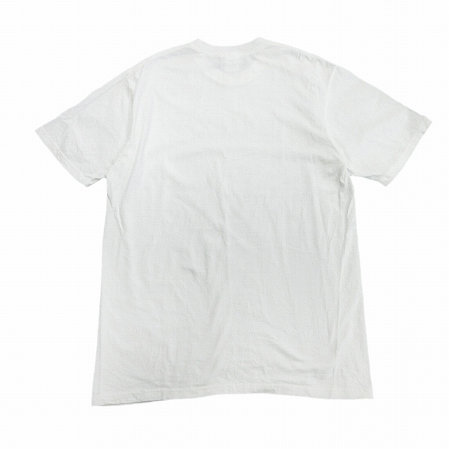 21ss シュプリーム × カウズ SUPREME × KAWS チョーク ロゴ Tシャツ Chalk Logo Tee カットソー ボックスロゴ M 白 ホワイト メンズの画像2