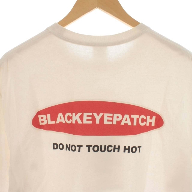 ブラックアイパッチ THE BLACK EYE PATCH Tシャツ ロゴ プリント クルーネック 丸首 半袖 L 白 ホワイト /DK メンズ_画像4