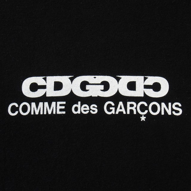 美品 シーディージー CDG コムデギャルソン COMME des GARCONS オーバーサイズ Tシャツ カットソー 半袖 ロゴ AD2023 SZ-T063 サイズM_画像3