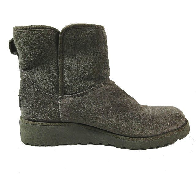 アグ UGG ブーツ ムートン クリスティン KRISTIN Classic Slim Collection 1012497 グレー 25.5cm レディース_画像2