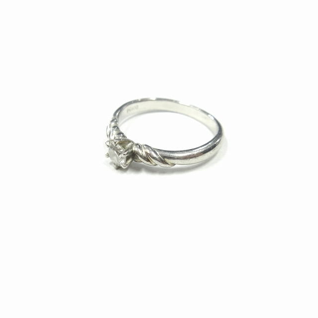 激安正規品 Pt900/0.2ct ダイヤモンド レディース プラチナ 3.7g