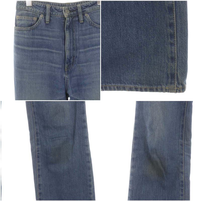  Hysteric Glamour HYSTERIC GLAMOUR Denim 9 минут длина flare pants джинсы высокий laiz25 синий голубой /ES #OS женский 
